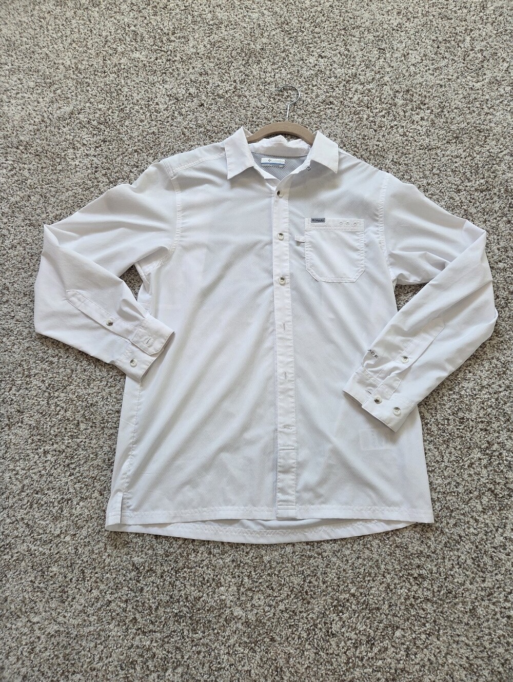 Columbia Omni Shade Performance Mesh Long Sleeve Top Men's Small